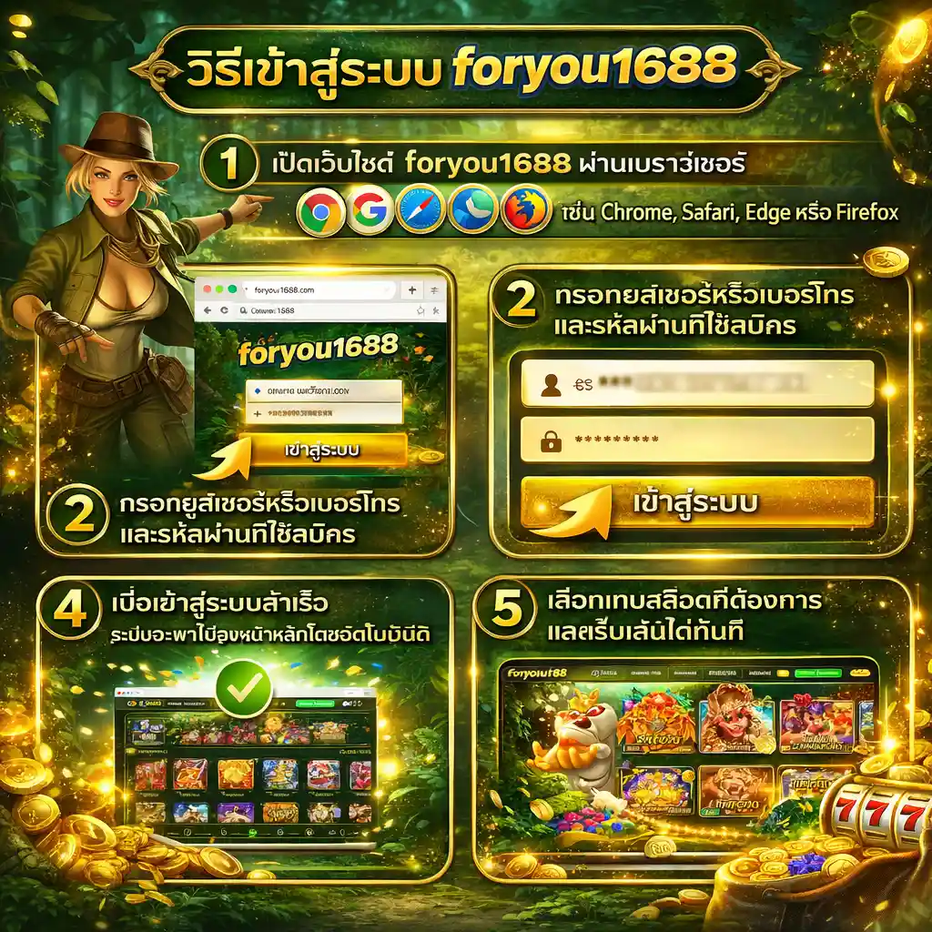 วิธีเข้าสู่ระบบ-foryou1688
