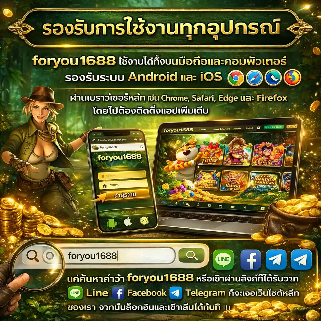 เข้าสู่ระบบ-Foryou1688-รองรับการใช้งานทุกอุปกรณ์